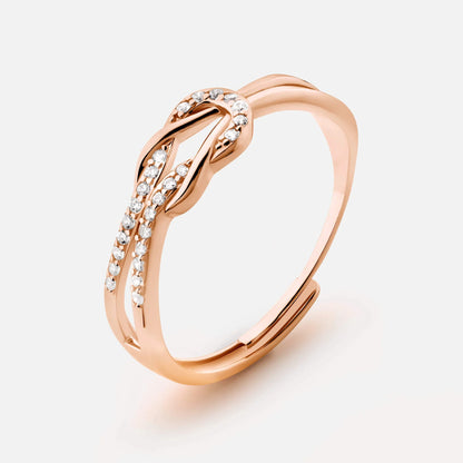 Rose Gold Knot Ring